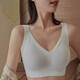 Woodpecker's new bra for women with large breasts, small lift, anti-sagging, anti-exposure bra, large size seamless steel rims for women, two-piece set, coffee color + skin color, M 60-80Jin Jin is equal to 0.5 kg