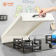 Home Baili gas stove cover cover kitchen shelf gas stove shield plate induction cooktop bracket storage countertop pots and pans