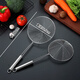 Jackino colander, stainless steel colander, kitchen utensil filter, frying pan, oil grid, noodle spoon, large sieve 16cm
