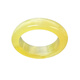 Ruoximeng natural beeswax ring, Russian raw ore amber, white flower nectar ring, chicken oil yellow ring, men's and women's jewelry accessories, chicken oil yellow beeswax, 72.8mm, No. 32 inner diameter, 23.2 circumference