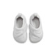 Nike infant and child easy to put on and take off sneakers with Velcro for winter for boys and girls fly knitted NIKE SWOOSH 1 FB3244 002 light silver/sail white/phantom gray/canye gray 21