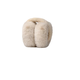 Plush earmuffs, winter women's fashion, winter warm earbags, ear protection, earmuffs, foldable student antifreeze earmuffs, camel color, skin-friendly and non-prickly, foldable