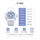 Disney electronic watch female student girl sports waterproof junior high school student high school student girl children's watch mechanical summer milk white blue