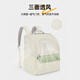 Wakytu pet backpack, universal for cats and dogs, breathable for all seasons, large portable small dog backpack and cat bag, beige brown, three-sided ventilation + interactive door curtain + folding storage, suitable for pets within 15 Jin Jin equal to 0.5 kg