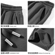 Baleno pants men's spring and autumn heavyweight knitted casual pants student sports versatile lace-up loose wide-leg men's straight pants