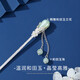 Dingjing S925 silver Hetian jade tassel hairpin step shake ancient style hairpin women's high-end new Chinese style hairpin hairpin headdress