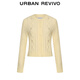 UR HOT 2025 new autumn women's textured beaded knitted cardigan UYL950239