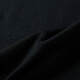YOUNGOR Youngor 2025 Autumn New Men's Wool Suede Comfortable Lapel Sweater Jacket Black 95cm