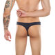 Men's sexy underwear can be sexy underwear thong men's sexy new style gay Le Yin ice silk color blue M