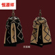 Hengyuanxiang new Korean version classic houndstooth double-sided scarf for women in autumn and winter warm and fashionable knitted scarf versatile trend [Khaki] soft and skin-friendly adult model medium length