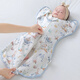 Racon newborn baby surrender-style anti-jump sleeping bag spring and autumn baby artifact all-season pure cotton anti-kick quilt Sky Castle-65*28cm recommended 60-70cm 10-18Jin Jin equals 0.5 kg baby