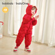 Balabala baby jumpsuit down jacket baby boys and girls 2025 new winter clothes for going out in the style of romper for New Year greetings