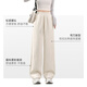 Warrior casual pants for women in autumn outdoor sports and casual slim and tall slim and breathable skin-friendly drooping banana trousers