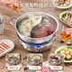 Royalstar solid alcohol stove stainless steel small hot pot household griddle pot special outdoor commercial hot pot special pot