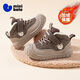 Mini Bala (minibala) winter plus velvet to keep warm 25 years new boys' cotton shoes anti-kicking baby toddler shoes children's shoes girls casual shoes