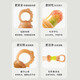 Baoshi bite bag baby eats fruit artifact for over 6 months old to comfort teeth gum fruit and vegetable supplementary food device bite gum number L