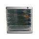 Yuyangyang Ewinvos / 9795 Armoire de fichier de bureau Tiroir transparent Cabine de rangement de rangement Boîte de rangement A4 avec verrouillage 4 couches 9794 Gris foncé