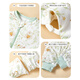 Magmeng sleeping bag baby constant temperature pure cotton warm ginger autumn and winter split-leg style children's baby anti-kicking quilt sleeping bag pajamas medium thick quilted