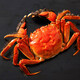 Live crab Jinshang hairy crab fresh crab gift box male 4.2-4.5 two female 3.0-3.3 two 4 pairs 8 pieces exquisite gift box gift without rope full weight
