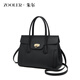 Sac de zoler sac féminin Light Luxury Brand 2025 Nouveaux sacs féminins à la mode haut de gamme Sacs de bobine de vache de vache haut de gamme Sacs pour femmes [noir] très haut de gamme