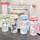 THERMOS Kulomie Water Cup 2025 new large capacity high-value office cup portable coffee cup for girls [food grade fall-resistant PC] white-white-BXAO16755