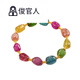俊官人品质碧玺回纹珠A21猫小姐珠宝回纹貔貅手  碧玺 瓜15909号西瓜碧玺原石手链