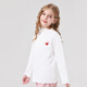 Yiershuang girls' long-sleeved shirts for spring and autumn, middle-aged and older children's fungus, fashionable and versatile basic bottoming shirts, children's long-sleeved T-shirts