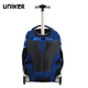 Uniker Trolley Schoolbag Boy Gran capacidad Estudiantes de secundaria Estudiantes Femeninos Femenino Volver escuela primaria de doble propósito 6-12 años de menores de peso ligero Rebirth 12161a
