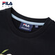 FILA antibacterial function FILA children's sweatshirts 2025 winter fleece tops for boys and girls