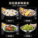 Xincong stainless steel steaming rack, dedicated for household multifunctional woks, steaming tray, thickened, high temperature resistant, easy to clean, vegetable washing and draining tray, event exclusive丨Steaming tray 29cm