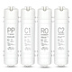 
The water purifier M6 filter element suitable for the core garden is universal MRC1587A-50G 1687B 1592A MRC1795S Package 4: Split RO (full set of 4 pieces) Split RO+PP+C1+