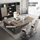 Semphia Desk Boss Desk Leadership Executive Desk Simple Modern Office President Desk Office Furniture Combination Set
