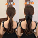 Flower Language High-end Bow Clip 2025 New Light Luxury Style High-end Back of the Head High Ponytail Hair Clip Headwear for Women Main Image Black Bow