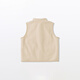 MUJI Baby Fleece Vest Children's Clothing Children's Vest Boys and Girls Autumn 25 CC27ZA5A Light Yellow 100/56A