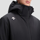 DESCENTE Descente SKI STYLE series sports and casual men's short waterproof and warm down jacket BK-black L (175/96A)