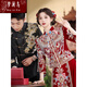 
Menglan Bird Phoenix Crown and Red Chest Wedding Dress Full Set of Small Bride Wedding Xiuhe Wedding Dress 2025 Wedding Chinese Wedding Dress Wedding Ripples S