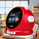 Wenquxing (WQX) Smart Learning Alarm Clock Children's Time Manager Early Education Machine Story Machine Student Learning Children's Gift Red Anytime Training丨Accurate Pronunciation丨Self-disciplined Learning Newly upgraded touch screen model iFLYTEK AI Smart Alarm Clock