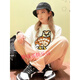 
Human Made Japanese trendy brand human made letters tigress bat short-sleeved men and women ins spring and summer polar bear duck T-shirt 3878 white L