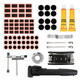 Xide Sheng Bicycle Tool Kit Glue-free Tire Repair Kit Pump Wrench Combination Tool Repair Kit PC Water Bottle Cage Black (Separate Water Bottle Cage)