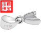 Zhouke Chinese Valentine's Day gift quality platinum pendant buckle PT950 necklace buckle silver plated connector buckle accessories jadeite PT950 platinum pendant buckle single needle thin pendant