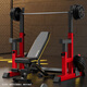 DONIUZ squat rack multi-functional bench press rack home barbell rack weight bench bench press comprehensive training equipment fitness equipment luxury set dumbbell bench + bench press rack