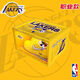Shoe box NBA co-branded Los Angeles Lakers Warriors Heat peripheral sneakers side opening storage box 38x28 points 5x22 points 5cm SupBrox NBA Celtics version LED voice-activated version 1