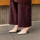 CHARLES&KEITH缎面蝴蝶结尖头高跟凉鞋女生日礼物CK1-60361556 Light Pink浅粉色 35
