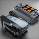 2025 Neue E88-Drohne mit Display-Bildschirm Aerial Quadcopter Hochdefinition hochdefinitionsbedingte ferngesteuerte Flugzeuge tragbare Faltungsdrohne-intelligent Version 8000 Übung [Normale Fernbedienung ohne Kamera] Einzelbatterie hochfliegen hoch