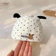 Шапочка для плода из чистого хлопка для новорожденных, тонкая детская шапочка на весну и осень с бантом в горошек, бескостная шапочка для головы ребенка и родничка, рекомендуется для детей 0–6 месяцев (высокая эластичность).