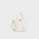 CHARLES/KEITH25 autumn new product simple commuter portable bucket cabbage basket pack Chinese Valentine's Day gift CK2-10151518 Cream milk white S