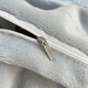 Hongdou Home Textiles Class A Thickened Carved Milk Coral Velvet Bed Four-piece Set Winter Warm Embroidered Sheets and Quilt Covers Bedding Feiwu-Baby Blue + Star Gray Thickened and Velvet 1.8m Sheet Type Four-piece Set-Duvet Cover 200*230cm