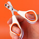 Cat Nail Clippers Special Cat Nail Clippers Nail Cutting Artifact Round Hole Nail Clipper Novice Scissors Pet Nail Clippers Peach Pink Upgraded Double Hole Nail Clippers-2CR13 Stainless Steel (File Included)
