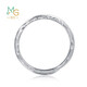 Chow Sang Sang 18K White Gold Ring Love Secret Cupid Feather Ring 91920R Pricing 16 Circles