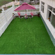 Simulated lawn engineering fence green fake turf carpet floor mat roof balcony courtyard sunshade sun protection aerial photography 1 cm light green sparse engineering adhesive type (thin type) 2 meters wide 1 meter long
